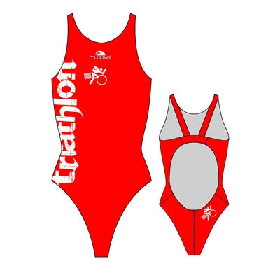 Nuoto Triathlon rosso